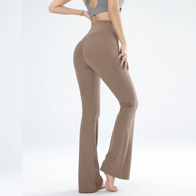 ZenFit Wide-Leg Yoga Pants