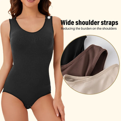 2 PCS Slimming Bodysuit Women One-Piece Shapewear Corset Reducing Body Shaper Modeling Underwear Tummy Control Panties Briefs